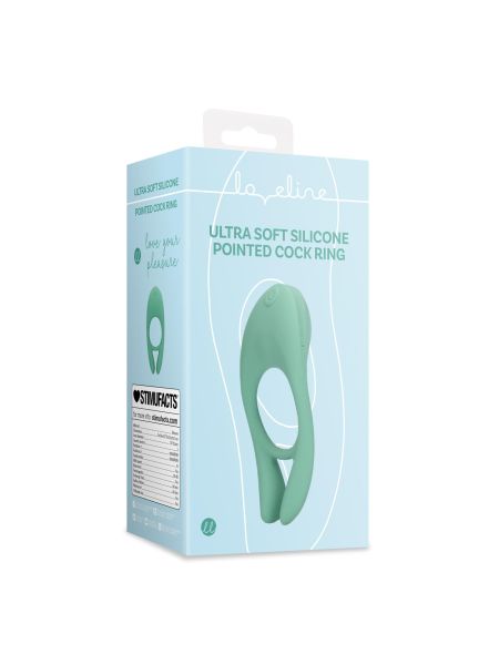 Ultra Soft Silicone Pointed Cock Ring - 2
