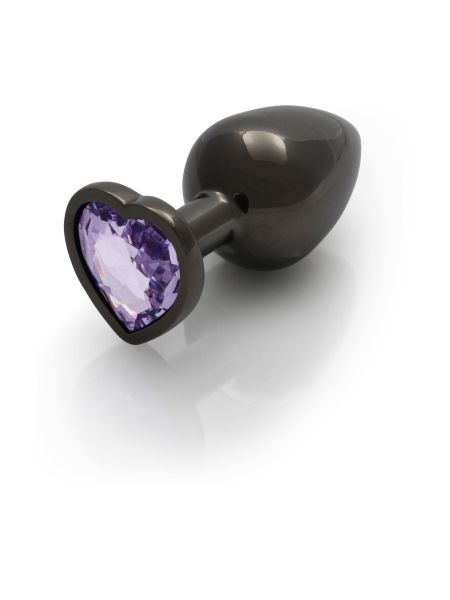 Heart Gem Butt Plug - Medium - 7
