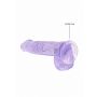 6"" / 15 cm Realistic Dildo With Balls - Purple - 6