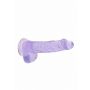 6"" / 15 cm Realistic Dildo With Balls - Purple - 7