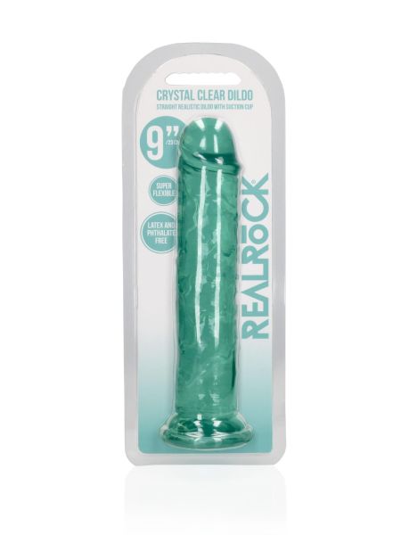 Straight Realistic Dildo with Suction Cup - 9'' / 23 - 2