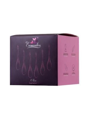 xEROMANTICA Set of 6 vaginal balls K-ROSE,silicone, pink - image 2