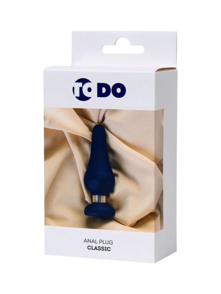 ToDo Classic Blue Anal Plug L - 5