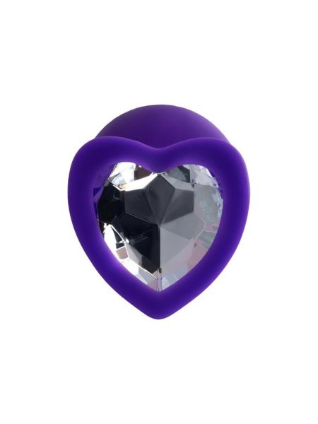 Anal Plug Diamond Heart - 3