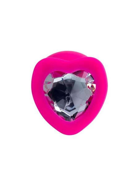 Anal Plug Diamond Heart - 3