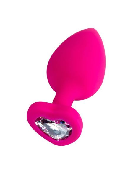 Anal Plug Diamond Heart - 4