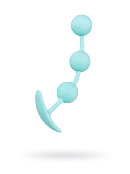 ToDo by Toyfa Anal plug Triplex, silicone, mint, 15 cm, O 2.5 cm - 4