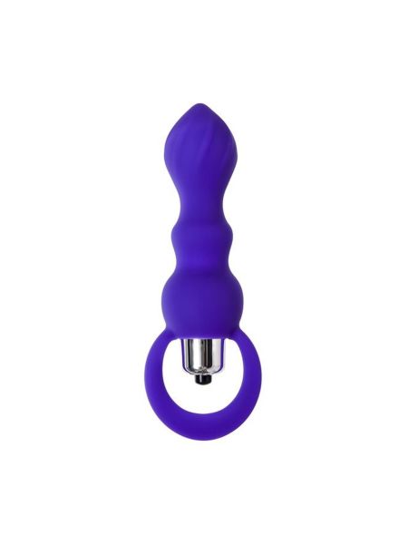 ToDo by Toyfa Anal plug Curvy, silicone, purple, 14 cm, O 3.2 cm - 2