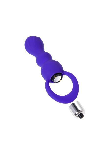 ToDo by Toyfa Anal plug Curvy, silicone, purple, 14 cm, O 3.2 cm - 5