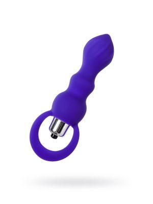 ToDo by Toyfa Anal plug Curvy, silicone, purple, 14 cm, O 3.2 cm