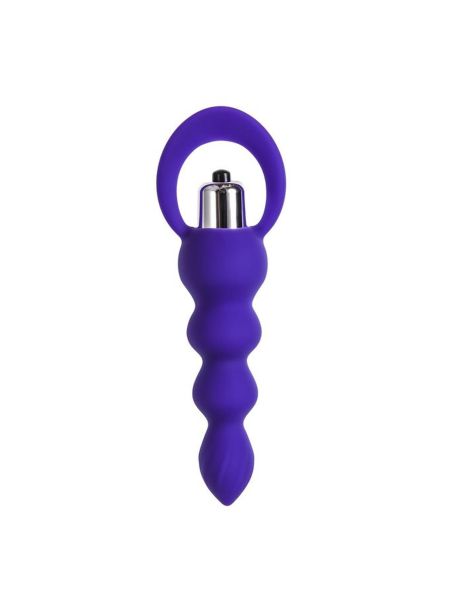 ToDo by Toyfa Anal plug Twisty, silicone, purple, 14 cm, O 3.2 cm - 2