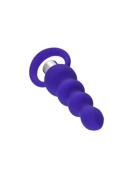 ToDo by Toyfa Anal plug Twisty, silicone, purple, 14 cm, O 3.2 cm - 3