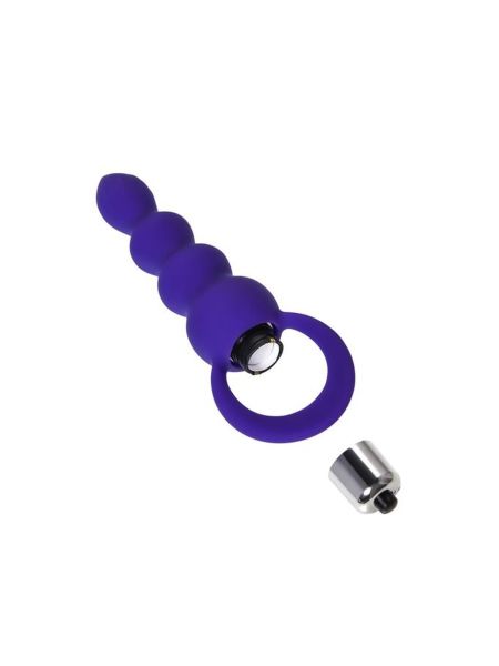 ToDo by Toyfa Anal plug Twisty, silicone, purple, 14 cm, O 3.2 cm - 4