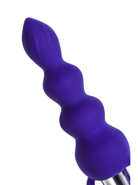 ToDo by Toyfa Anal plug Twisty, silicone, purple, 14 cm, O 3.2 cm - 8