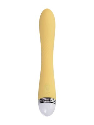 Vibrator Flovetta by Toyfa Calla, silicone, yellow, 22 cm - image 2