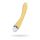 Vibrator Flovetta by Toyfa Calla, silicone, yellow, 22 cm