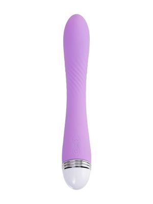 Vibrator Flovetta by Toyfa Lantana, silicone, purple, 22 cm - image 2