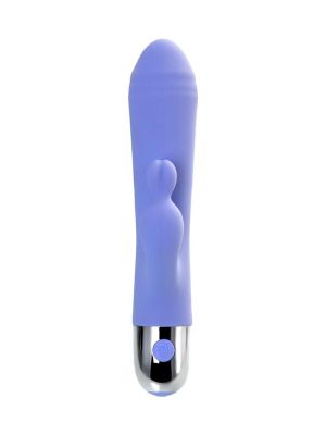 Vibrator with clitoral stimulation Flovetta Crocus, silicone, purple, 17.5 cm - image 2