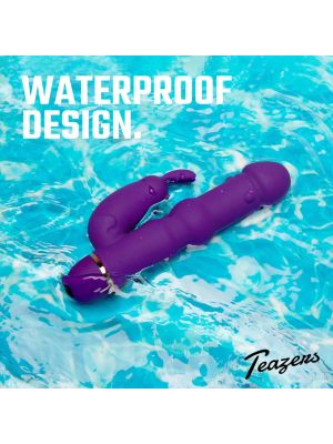 Teazers Silicone Rabbit Vibrator - Purple - image 2