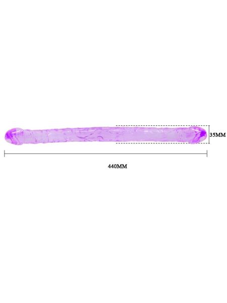 BAILE - DOUBLE DONG PURPLE 450mm 17,7"" - 3