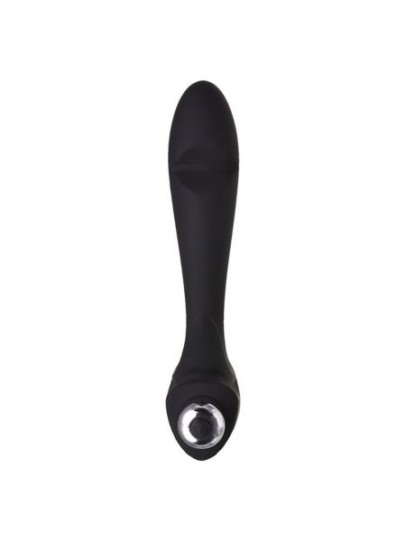 EROTIST First prostate stimulator, silicone, black, 14.4 cm - 2