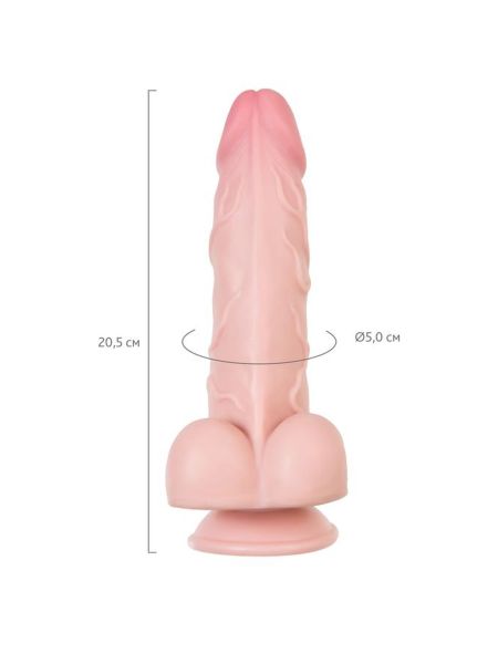 Dildo My babe by RealStick My Dainty, flesh,TPE, 20,5cm - 7