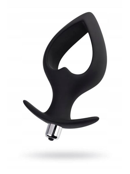 TOYFA POPO Pleasure Anal Plug Cordis L Vibro Black - 3