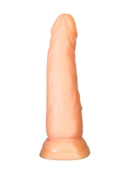 A-TOYS, Realistic Dildo, TPE, Flesh, 16.8 cm - 3