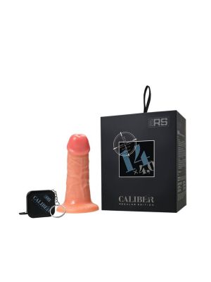 Realistic dildo Caliber 14/4 , PVC, flesh,  length 14cm, diameter 4cm
