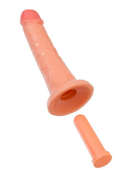 Realistic dildo Caliber 18/3 , PVC, flesh,  length 18cm, diameter 3cm - 6