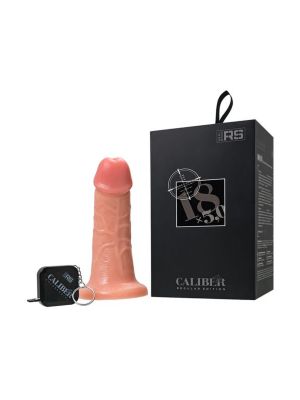Realistic dildo Caliber 18/5 , PVC, flesh,  length 18cm, diameter 5cm