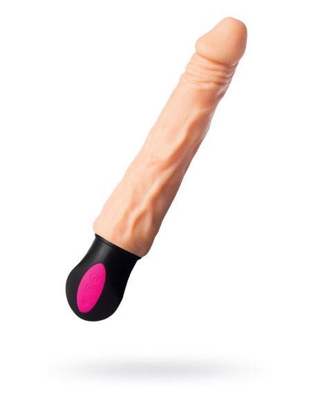 A-TOYS  Realistic Vibrator with heating, TPE, 12 Modes, bendable, recharble - 2