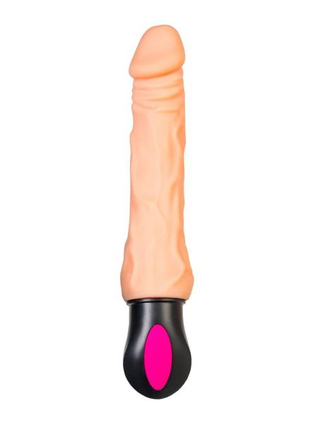 A-TOYS  Realistic Vibrator with heating, TPE, 12 Modes, bendable, recharble - 5