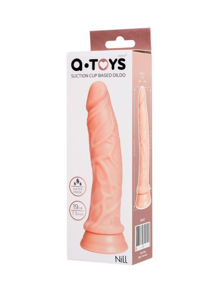 A-TOYS, Realistic Dildo, TPE, Flesh, 16,5 cm