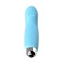JOS DANKO, Finger vibrator for G-point stimulation, silicone, blue, 9.5 cm - 3