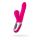 JOS Thrusting and sucking vibrator To-Frolly, silicone, pink, 21,5cm