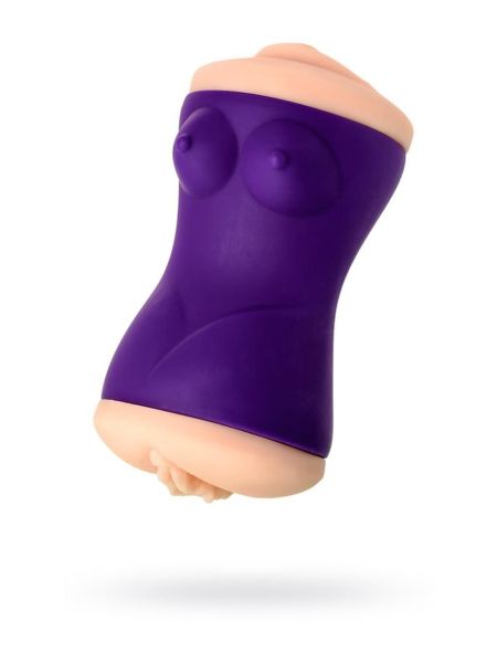 JOS YARA, Masturbator double-sided, TPR, fleshy, 17.5 cm