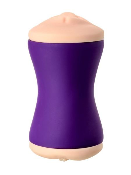 JOS YARA, Masturbator double-sided, TPR, fleshy, 17.5 cm - 4
