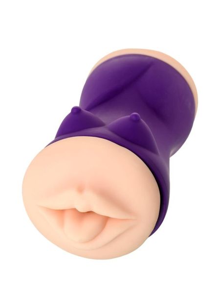 JOS YARA, Masturbator double-sided, TPR, fleshy, 17.5 cm - 6