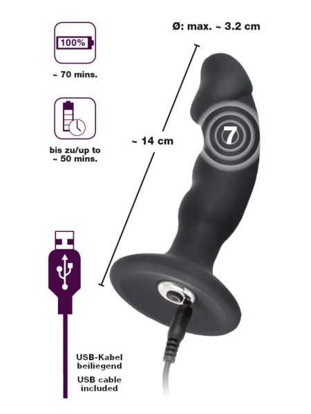 Black Velvets Rechargeable Plu - 8