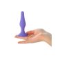 A-TOYS, Anal Plug, Silicone, Purple, 10.2 cm - 9