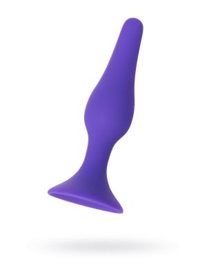 A-TOYS, Anal Plug, Silicone, Purple, 10.2 cm