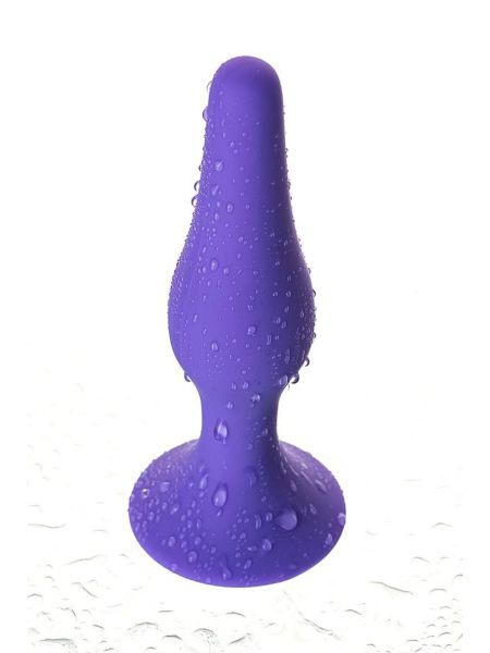 A-TOYS, Anal Plug, Silicone, Purple, 11,3 cm - 9