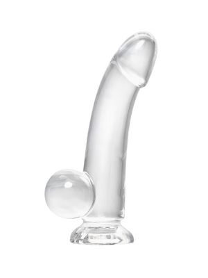Realistic dildo A-Toys by TOYFA Cryst, TPE, transparent, 15 cm - image 2