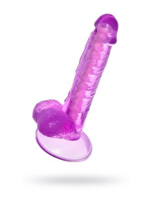 Realistic dildo A-Toys by TOYFA Celiam, TPE, purple, 20.5 cm