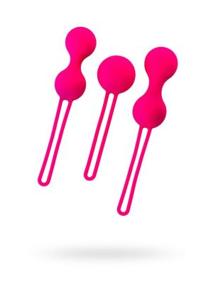A-TOYS, Set of vaginal balls, 7,9 cm, silicone, diameter 3-3,2 cm