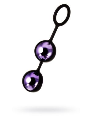 A-TOYS, Vaginal balls, ABS plastic, Purple, O 3.1 cm