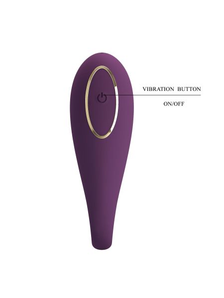 PRETTY LOVE - August, Mobile APP Long-distance Control 12 vibration functions, ABS Silicone, USB rechargeable - 13