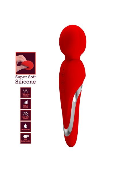 PRETTY LOVE - Walter, 5 levels of speed control 7 vibration functions, Silicone ABS, USB rechargeable - 11