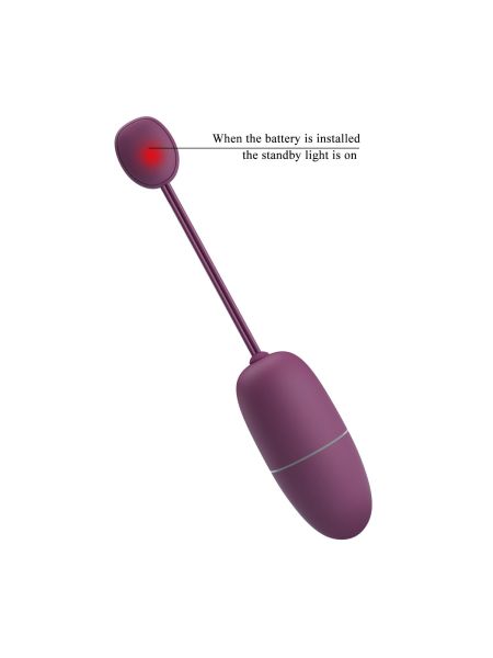 PRETTY LOVE - Nymph, 12 vibration functions Mobile APP Long-distance Control, ABS, 1 AAA battery - 14